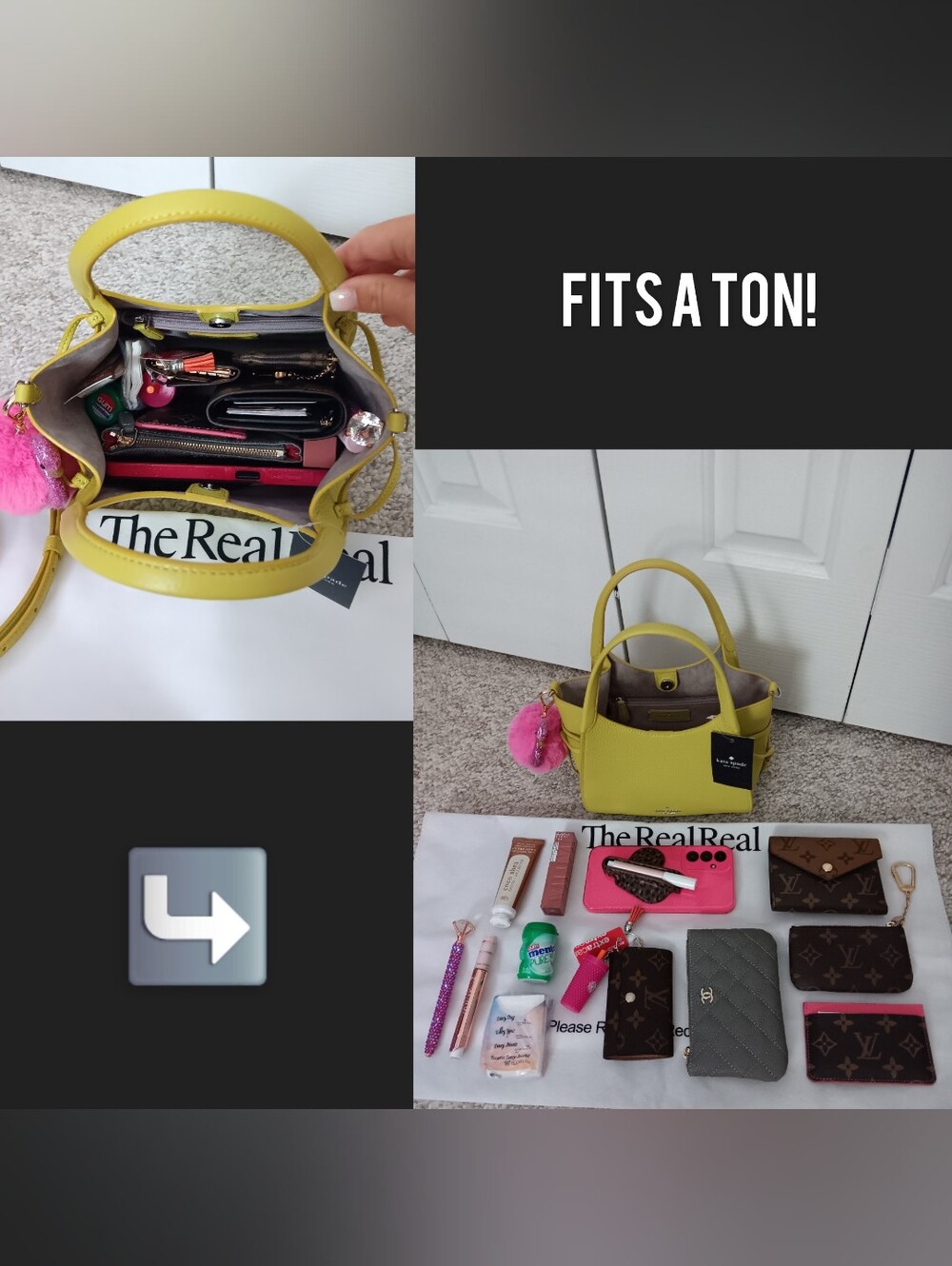 NWT! Kate Spade Pebbled Leather "Stash" Small Crossbody Satchel - Picture 3 of 15
